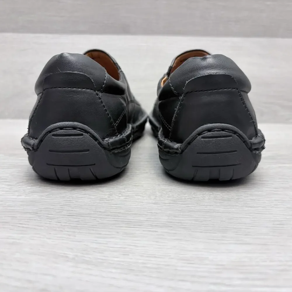 Pikolinos Loafers NAVARRA Black Leather Slip On Moccasin Driving Shoe EU 42